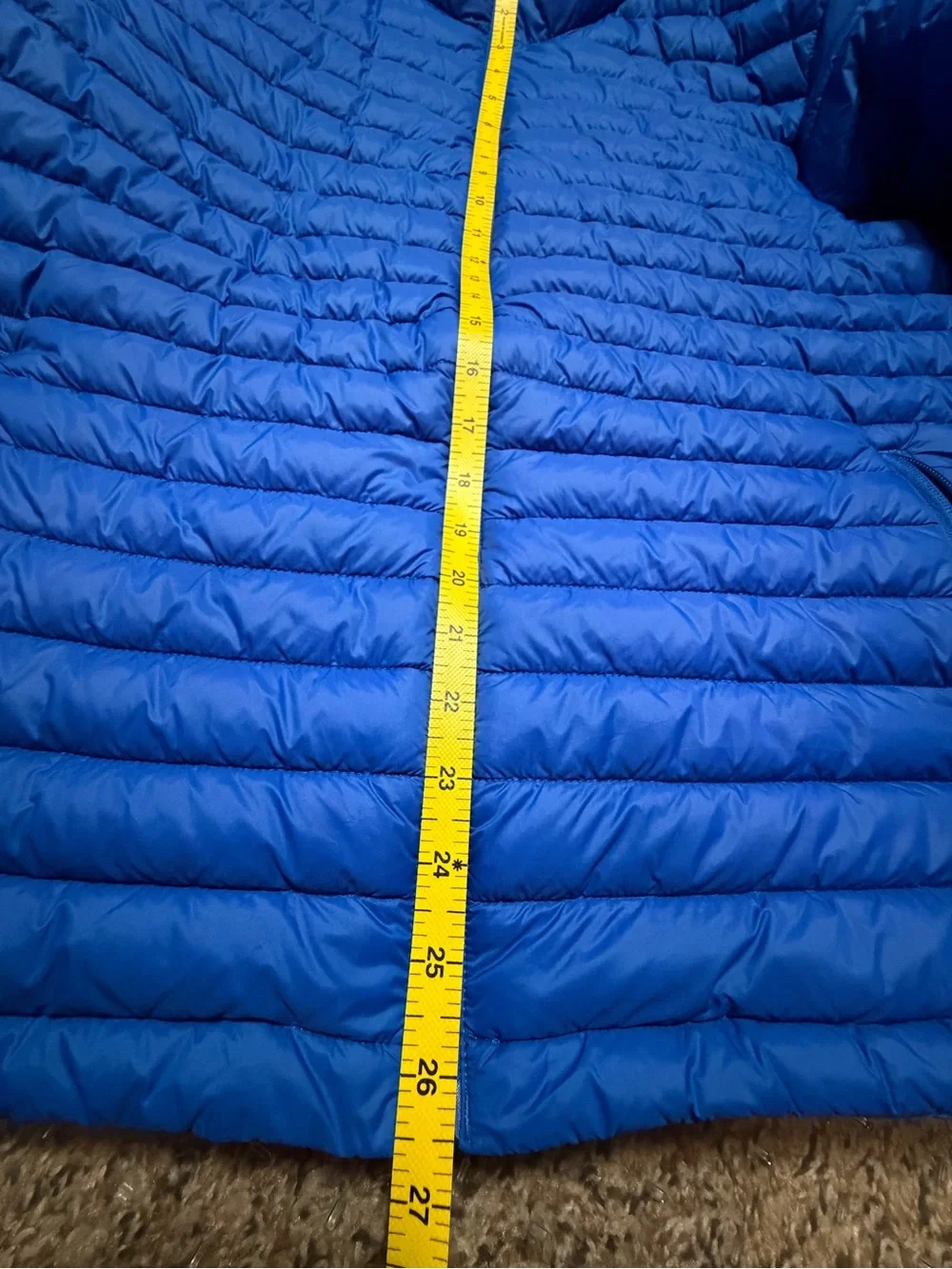 Duluth Trading Co Men’s Xl Bright Blue Quilted Jacket